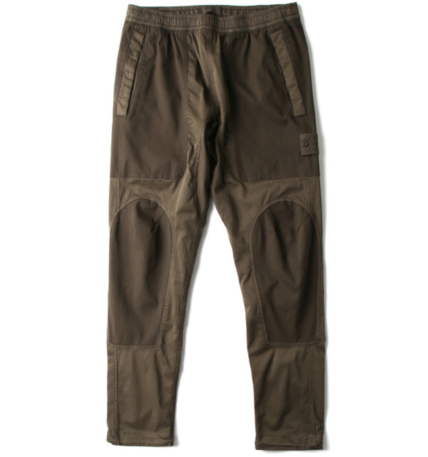 GHOST PIECE STRETCH PATCH PANTS OLIVE(85P28F4)