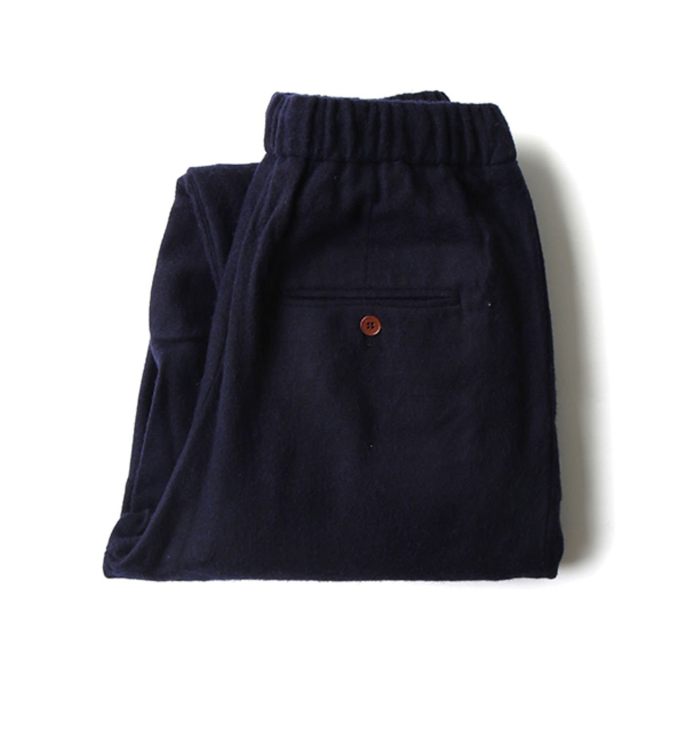 stretched wool comfy pants NAVY (NPA02008A)