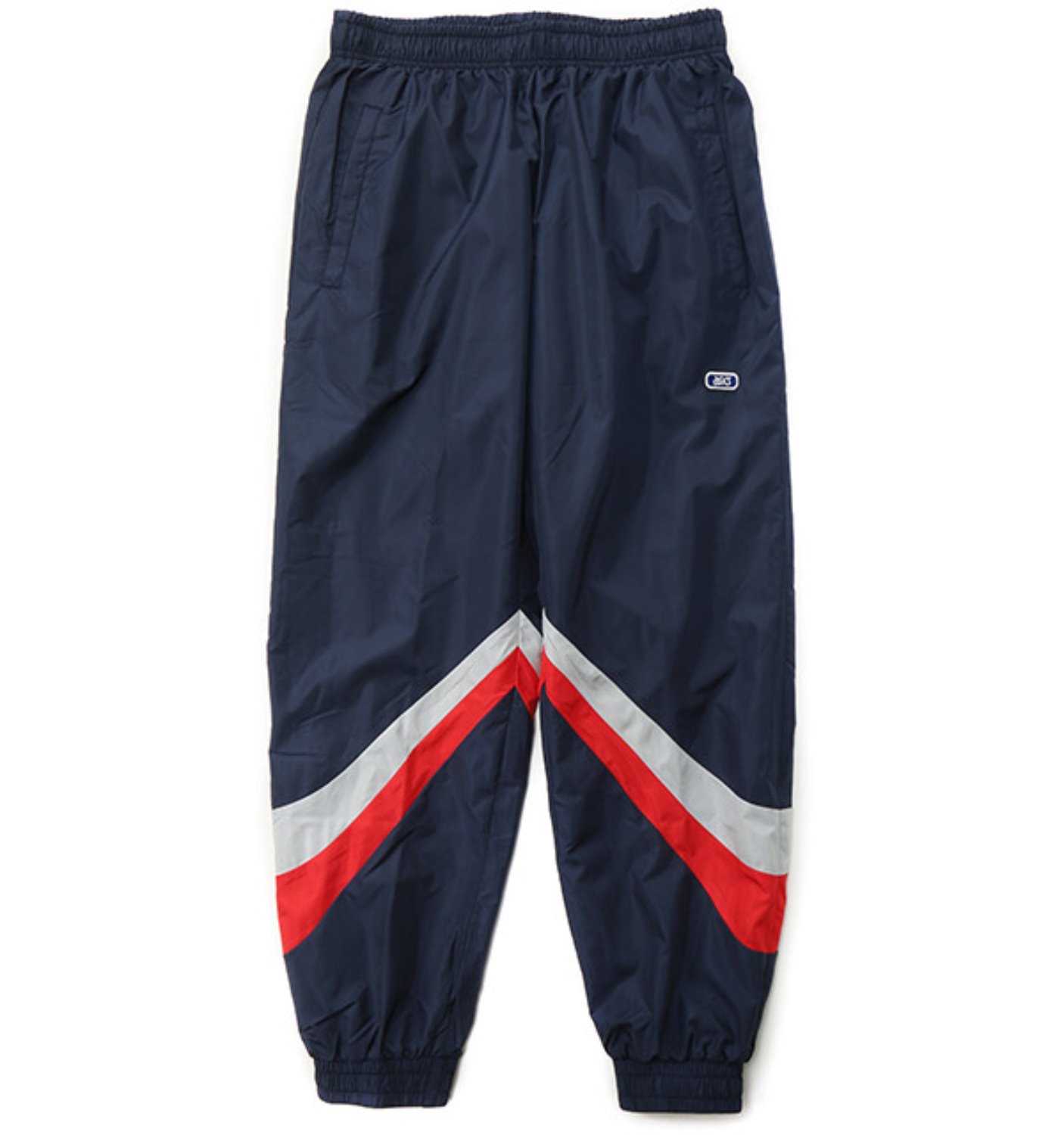 COLOR BLOCK WOVEN TRAINER PANT MIDNIGHT