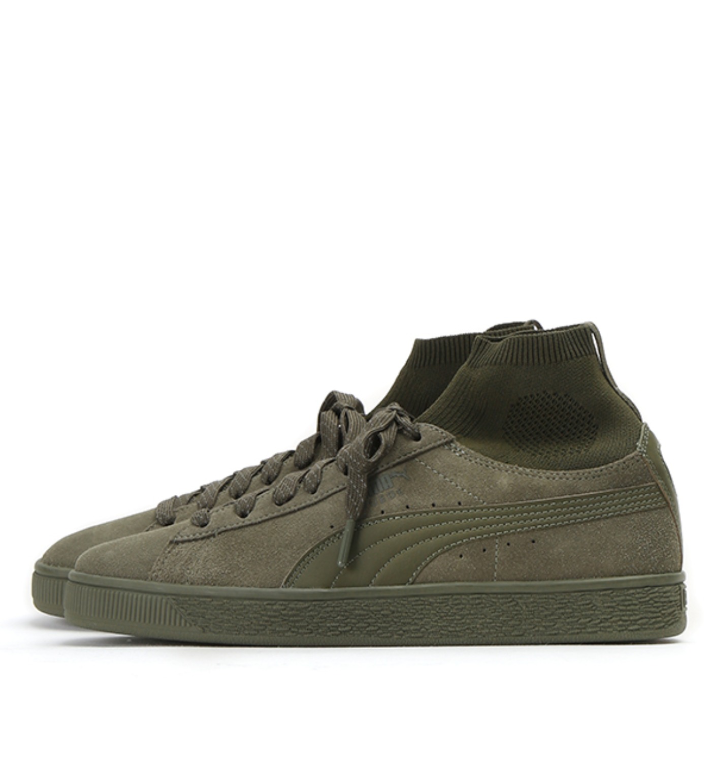 Suede Classic Sock OLIVE