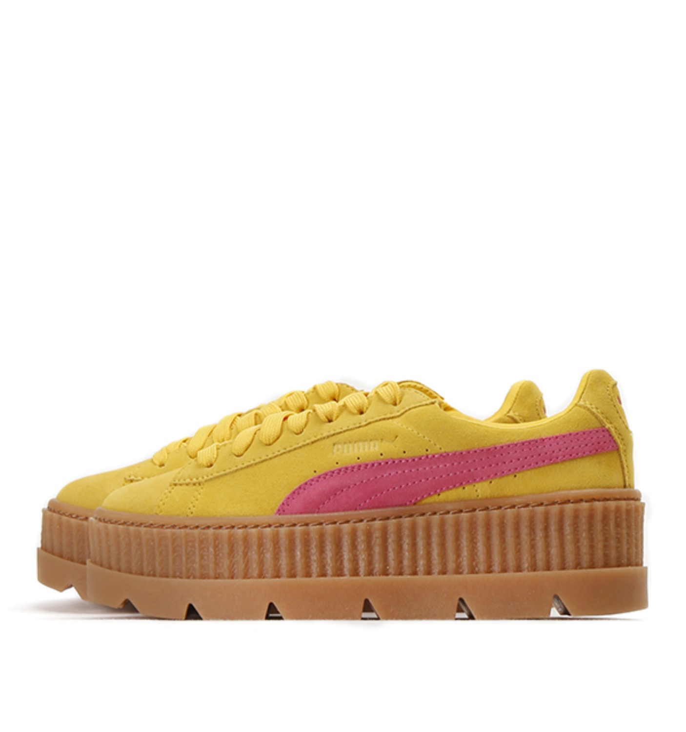CLEATED CREEPER SUEDE LEMON (366268/03)
