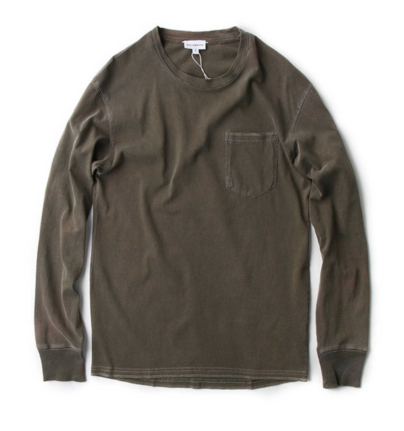 LONG SLEEVE TEE OLIVE(COLLECTION)