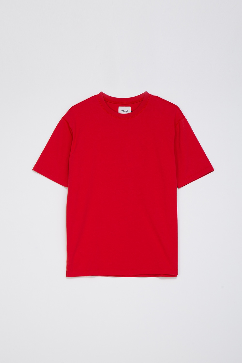 (CARRY OVER) CREW NECK HIKING T-SHIRT WASHED RED COTTON