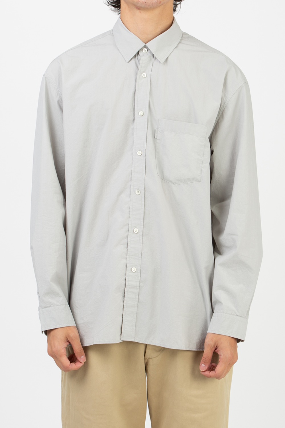 (CARRY OVER) COMFORT SHIRT SILVER