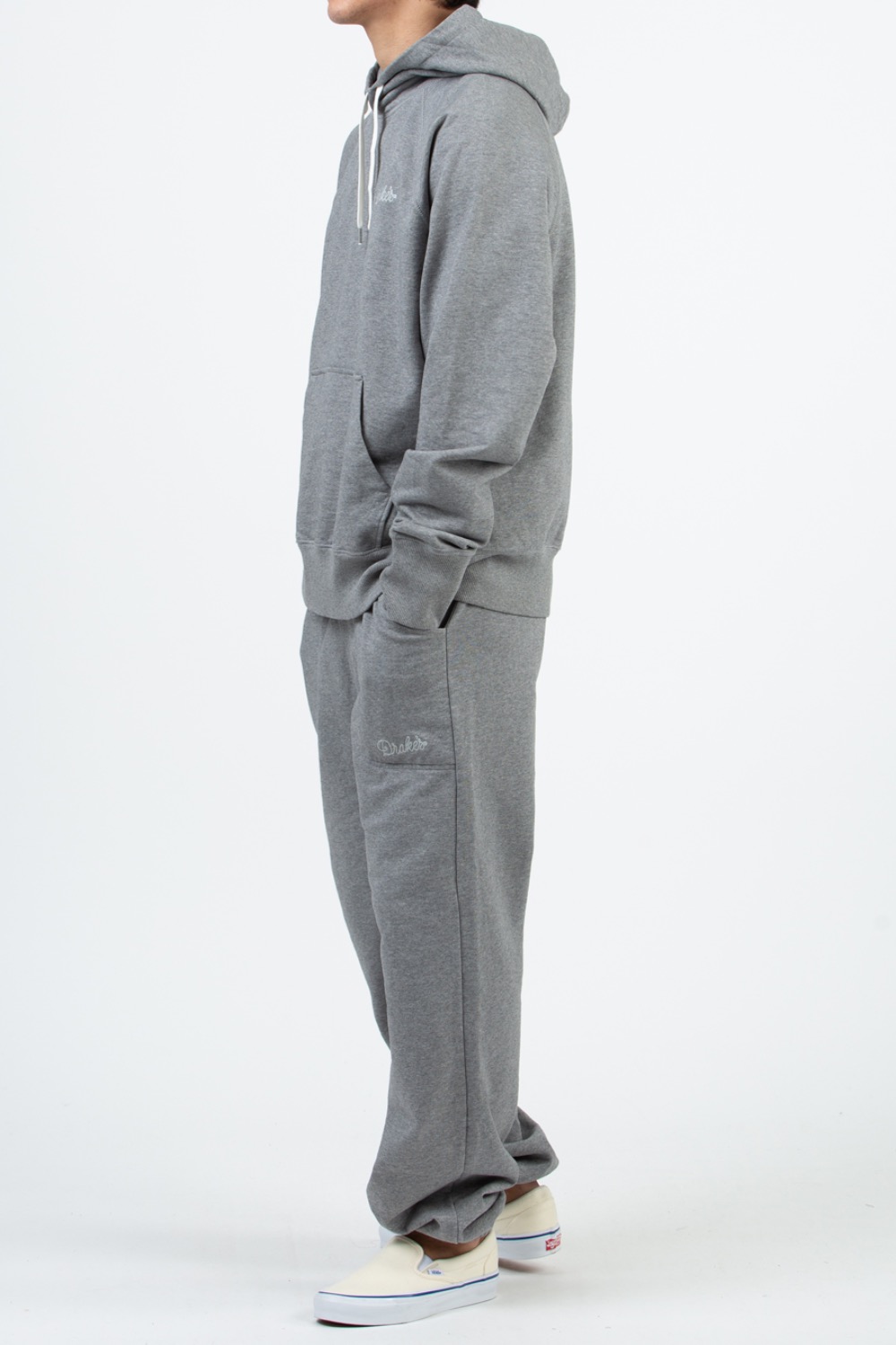 (CARRY OVER) GREY COTTON JOGGING BOTTOMS GREY