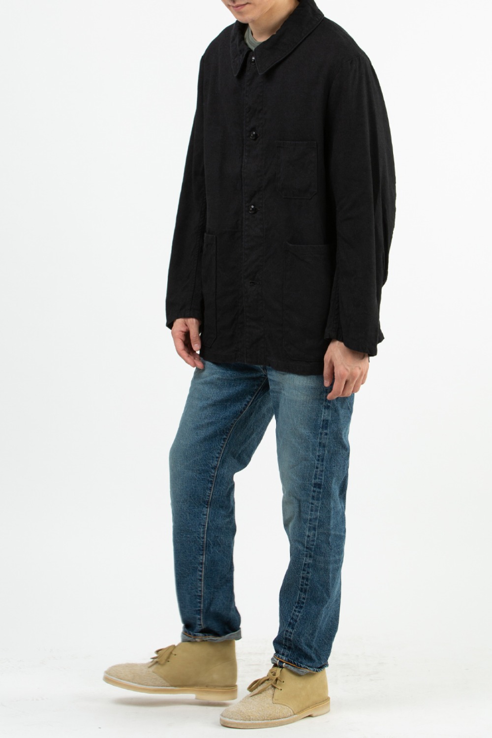 COVERALL JACKET CHARCOAL