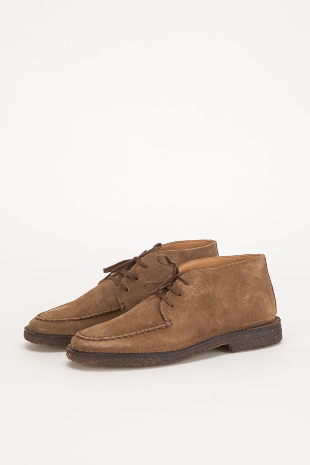 (CARRY OVER)CROSBY MOC-TOE CHUKKA BOOT  (Tobacco) SUEDE
