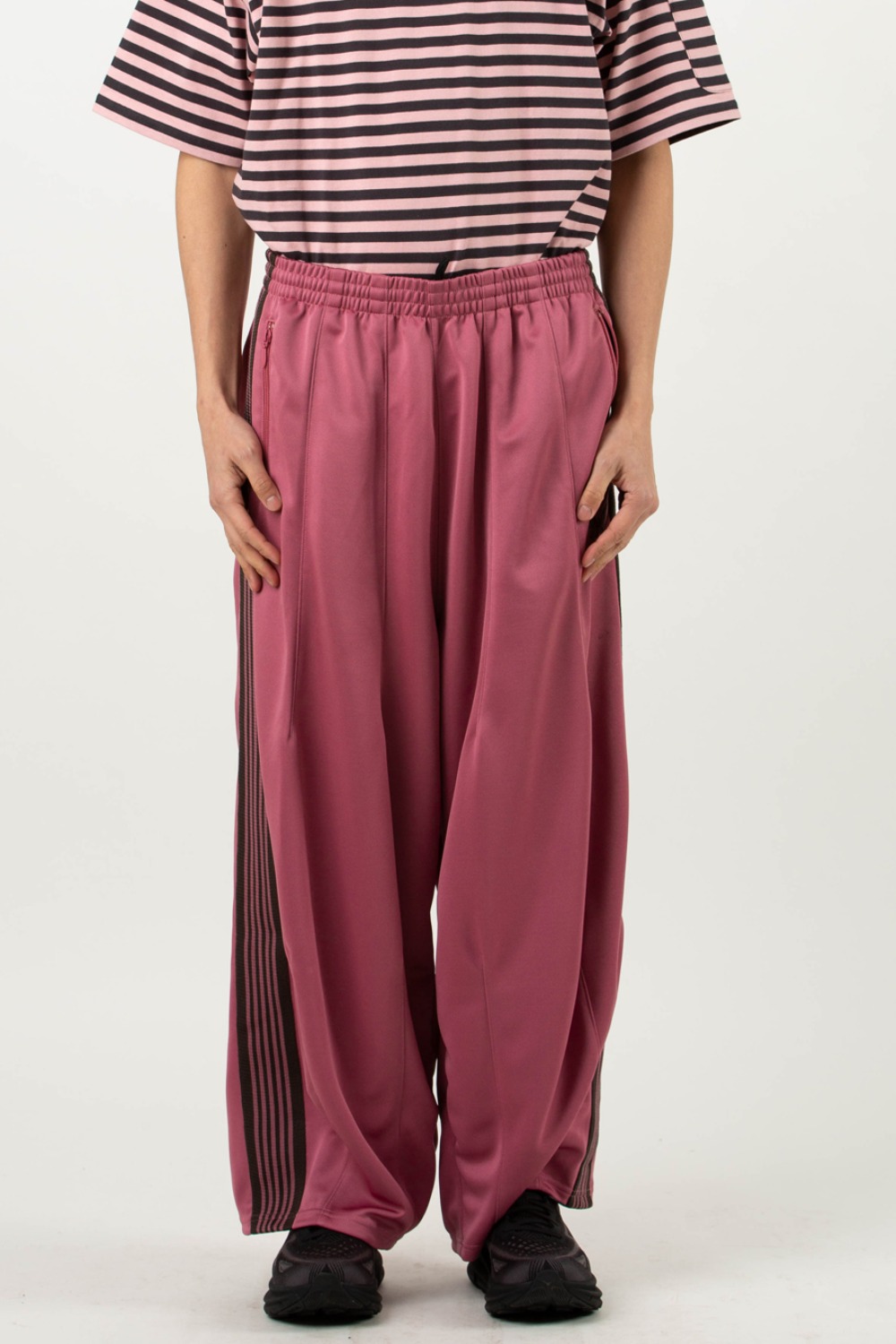 (23SS)H.D. TRACK PANT - POLY SMOOTH SMOKE PINK