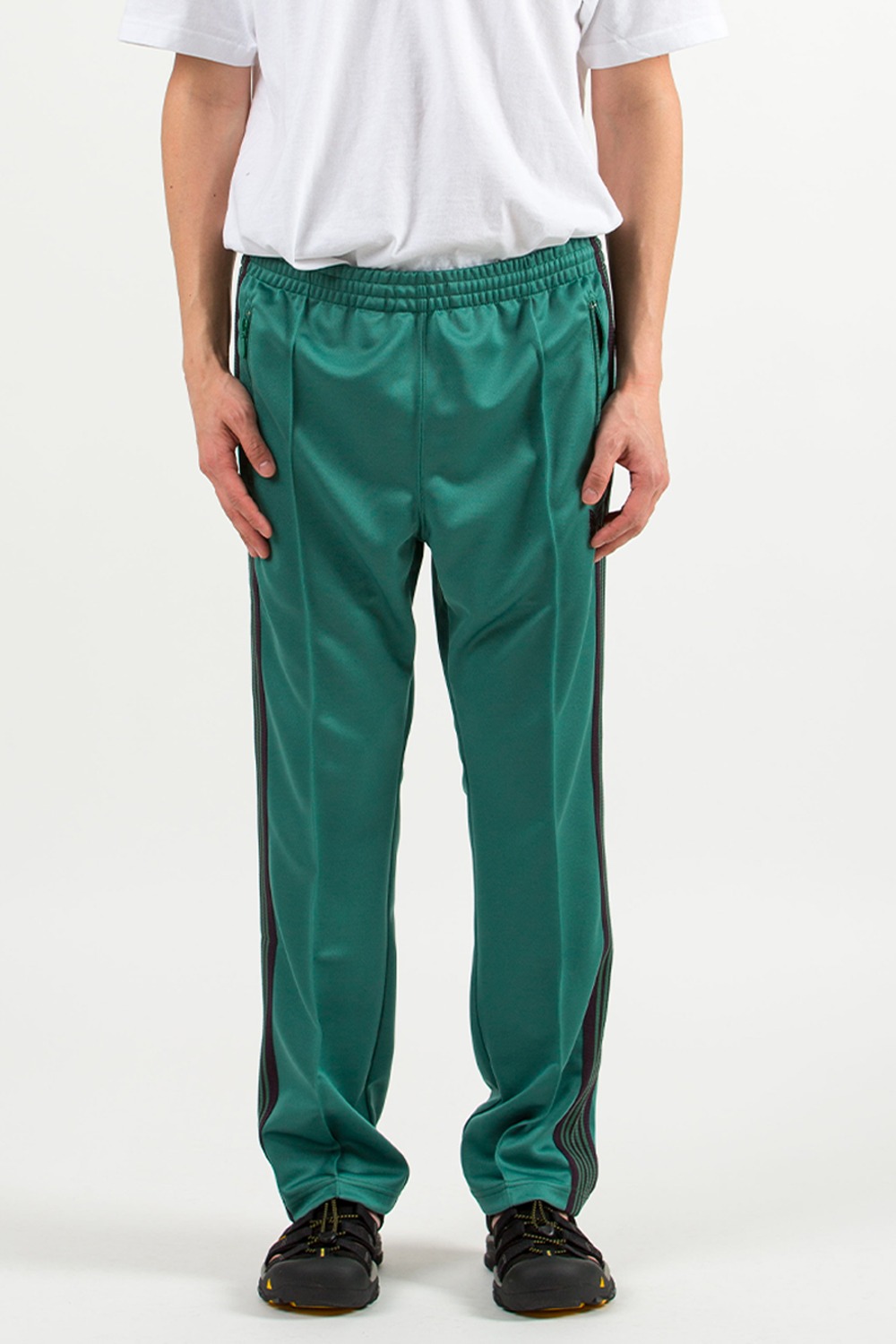 (23SS) EMERALD NEEDLES NARROW TRACK PANT - POLY SMOOTH