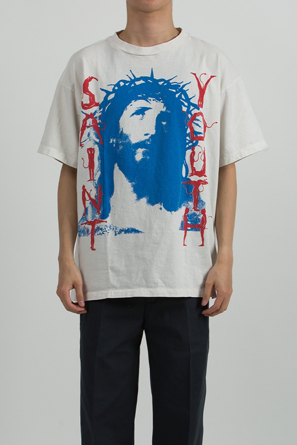 (23SS) SS TEE/ST YOUTH/WHITE