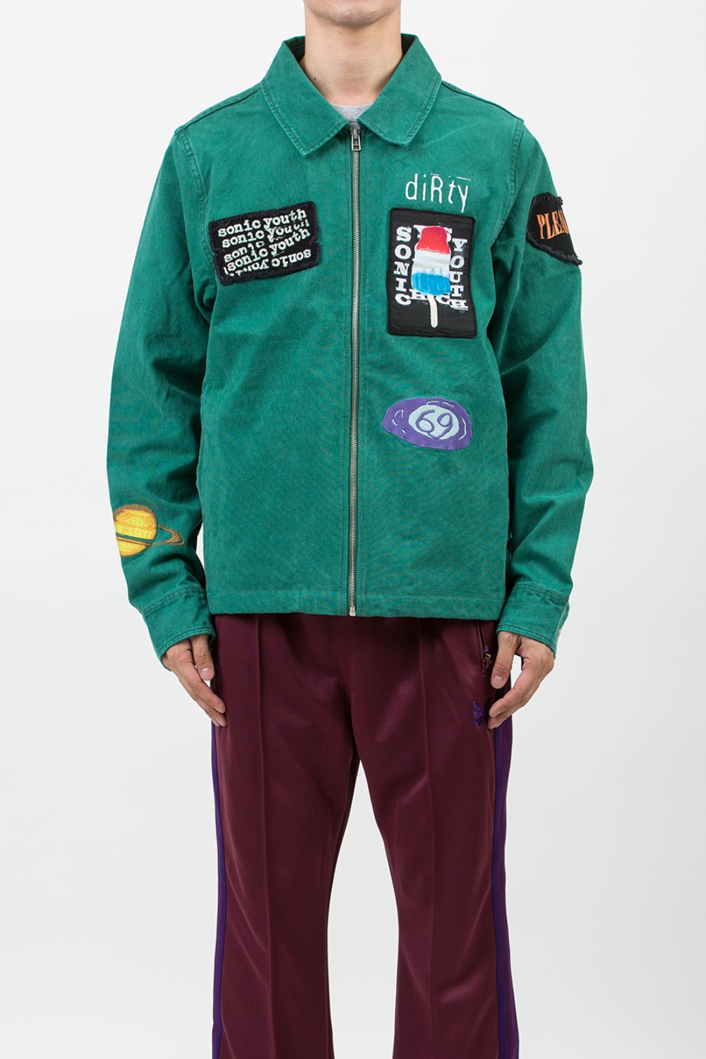 (23FW) SONIC YOUTH WORK JACKET GREEN