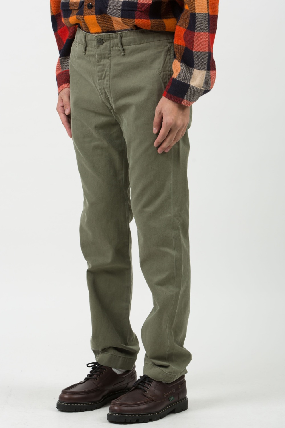 (RRL FALL CORE) OFFICER&#039;S CHINO PANT GREEN