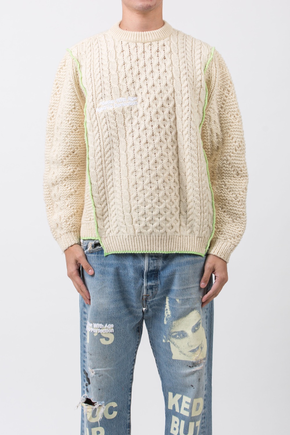 (23FW) BWASMCK - MORESO CABLE KNIT L-4