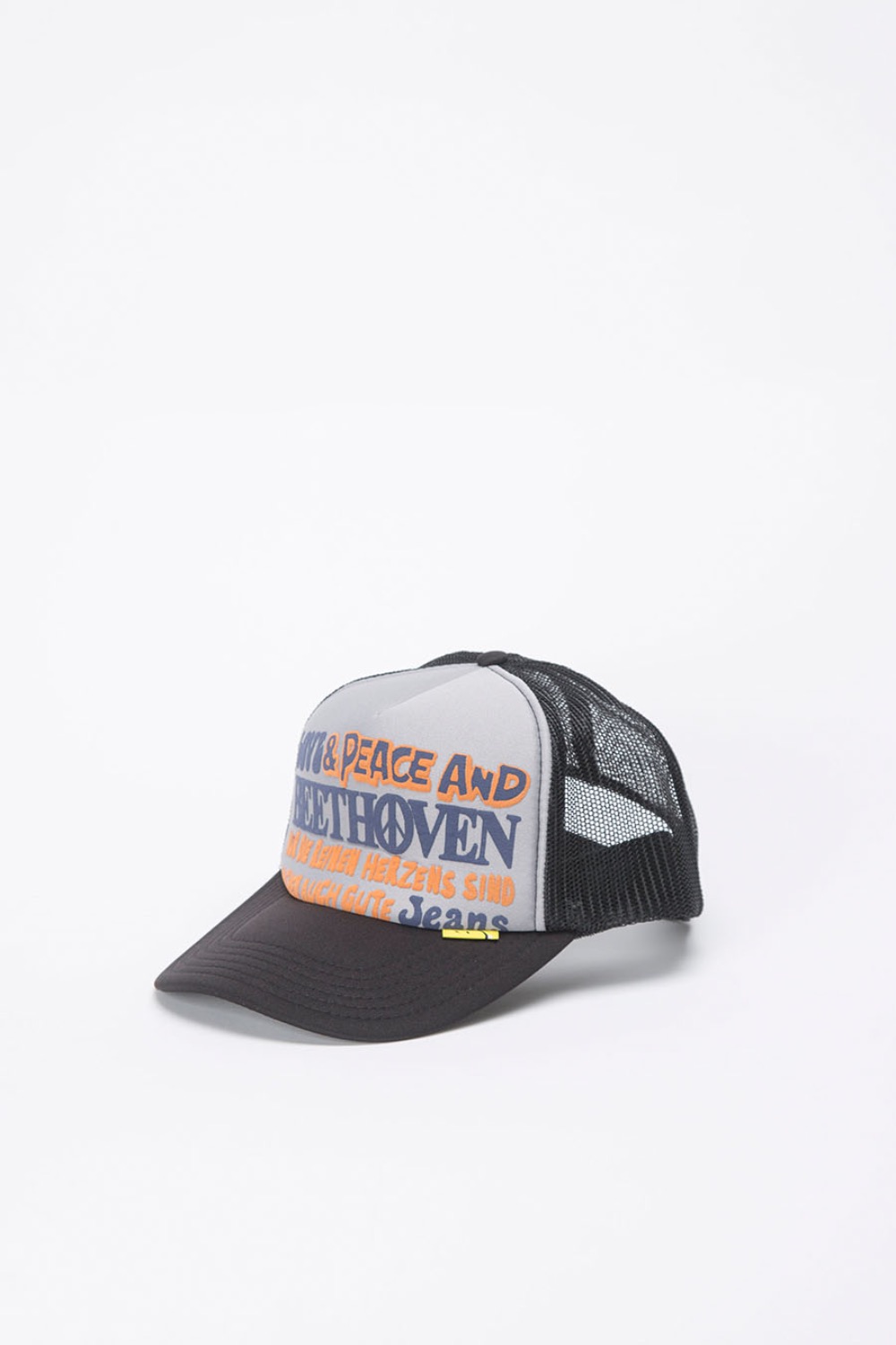 (23FW) LOVE&amp;PEACE AND BEETHOVEN TRUCK CAP GREY/BLACK